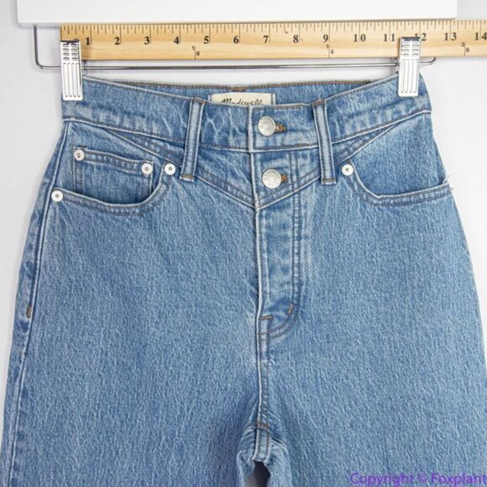 NEW Madewell The Perfect Vintage Wide-Leg Jean in Harding Wash, 23 - Picture 4 of 14